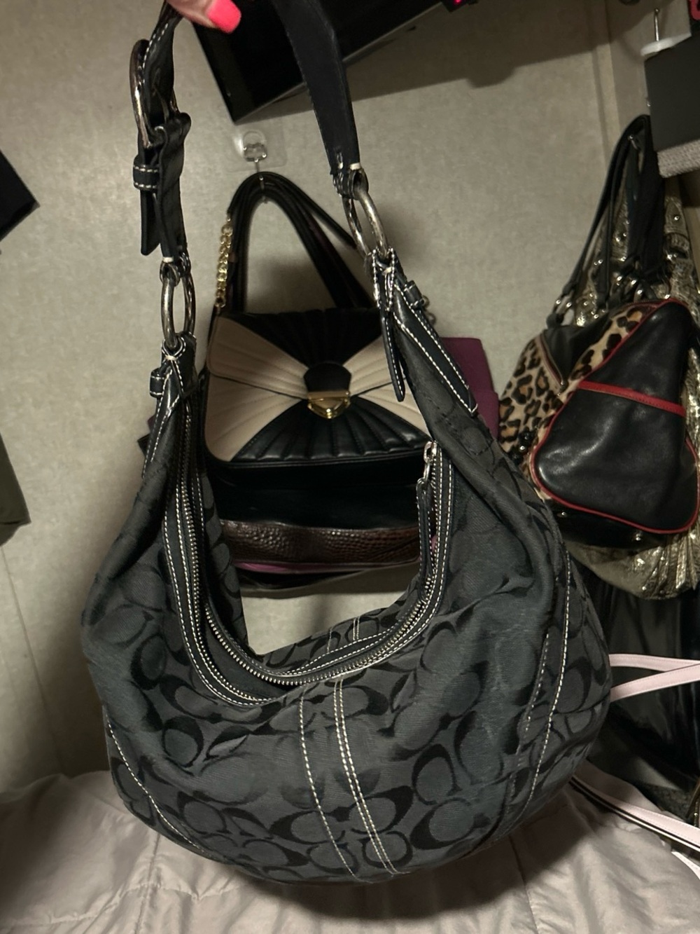Coach Y2K  Soho Signature Hobo Bag